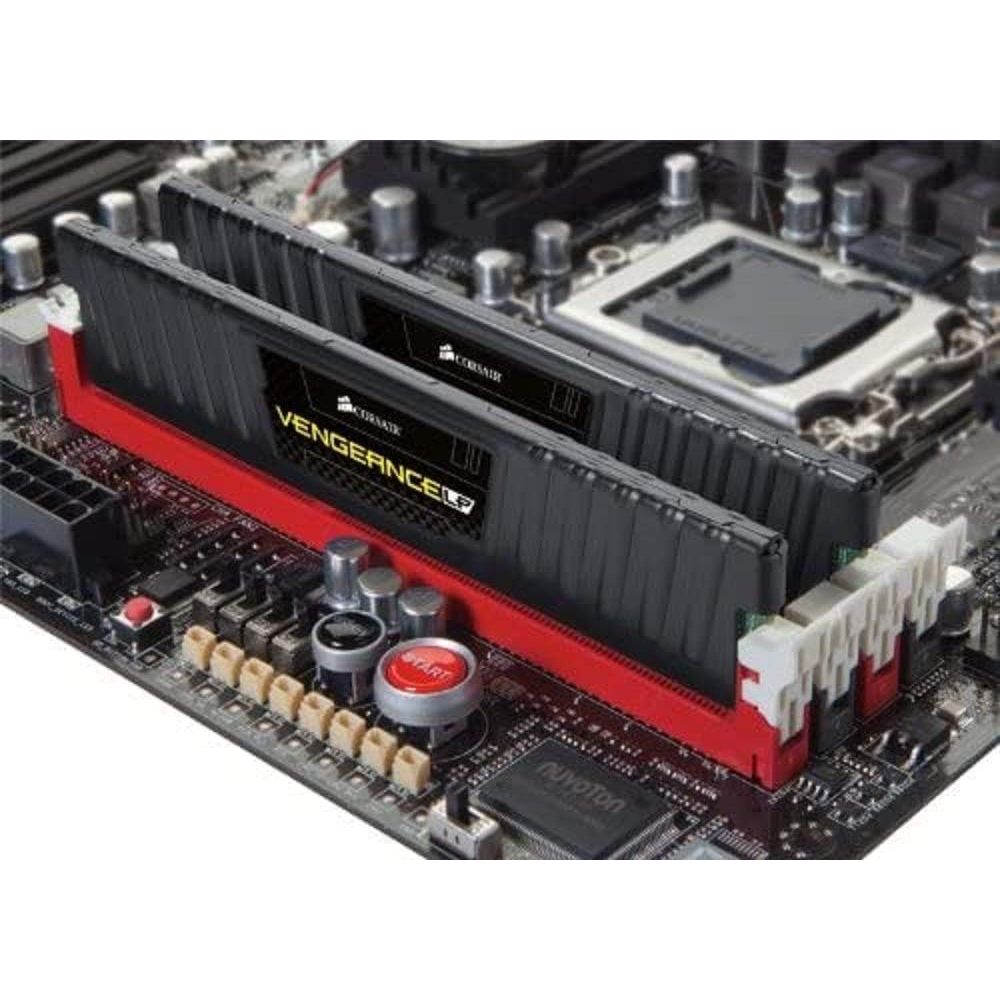 Buy Corsair,Corsair CML8GX3M2A1600C9 Vengeance Low Profile 8GB (2×4GB) DDR3 1600MHz CL9 XMP Performance Desktop Memory Kit – Black - Gadcet UK | UK | London | Scotland | Wales| Near Me | Cheap | Pay In 3 | RAM
